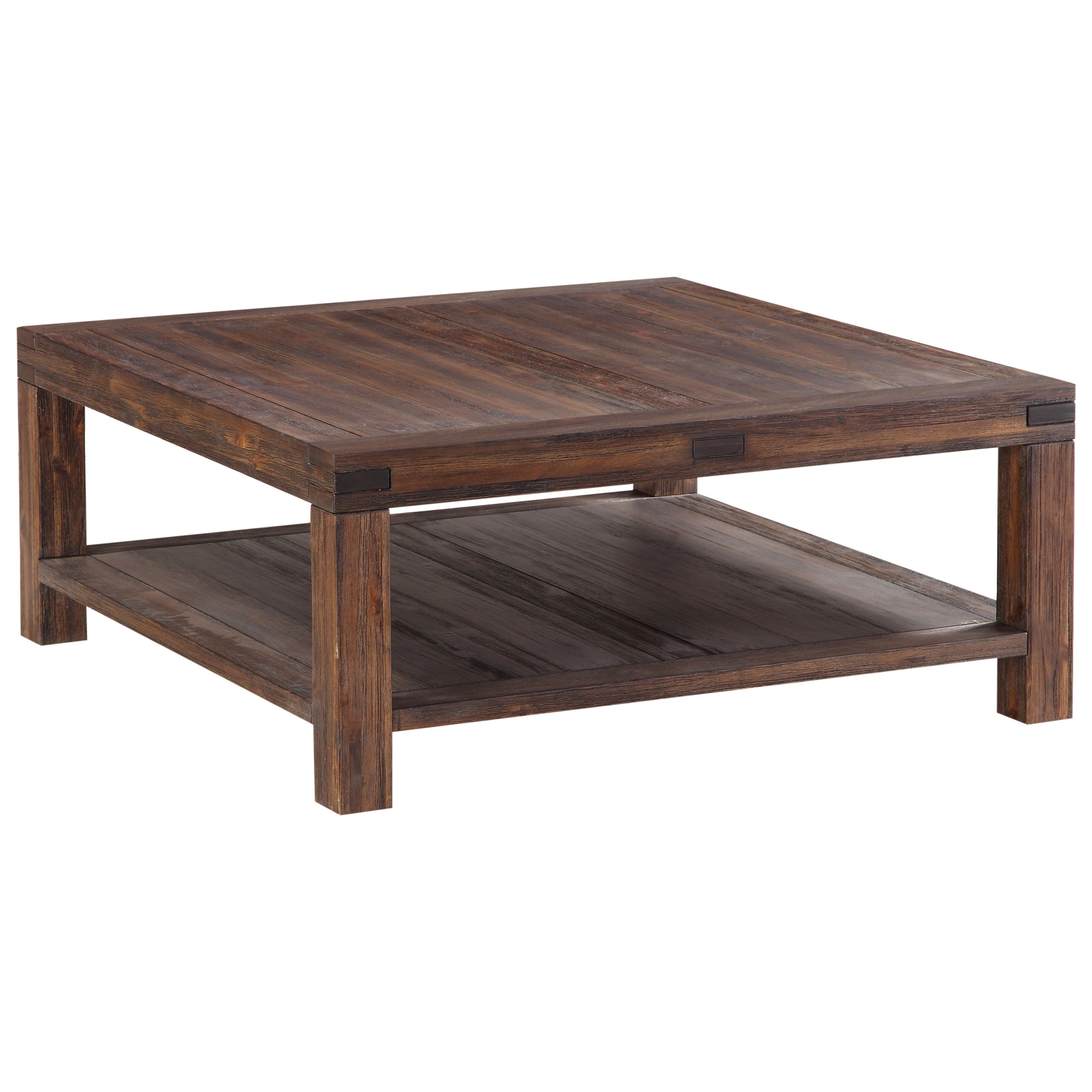 200116499 Solid Wood Square Coffee Table Sadler s Home Furnishings Occ Cocktail Coffee Tables